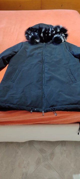 Piumino donna nero taglia XXL