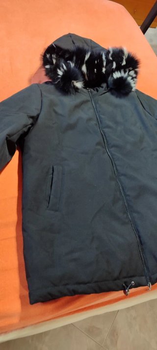 Piumino donna nero taglia XXL