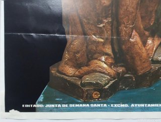 SEMANA SANTA VALLADOLID 1971 - POSTER CARTEL...