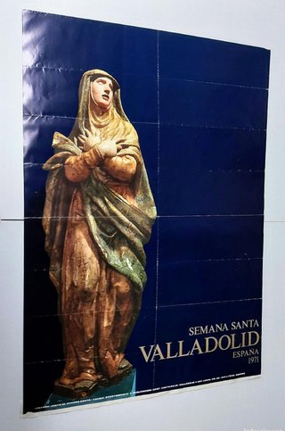 SEMANA SANTA VALLADOLID 1971 - POSTER CARTEL...