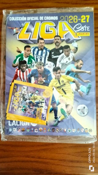 Album colección Cromos La Liga Éste 2026-27 nuevo