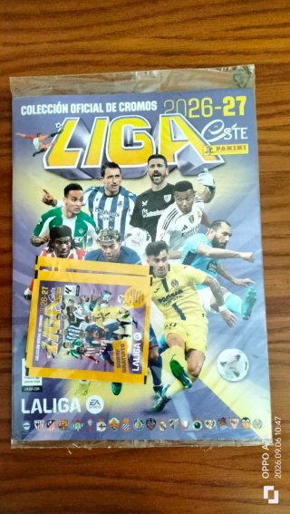 Album colección Cromos La Liga Éste 2026-27 nuevo
