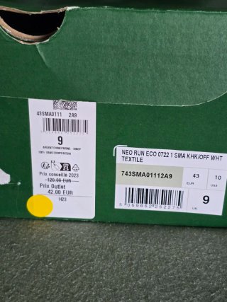 Zapatillas Lacoste Verde y Blanco