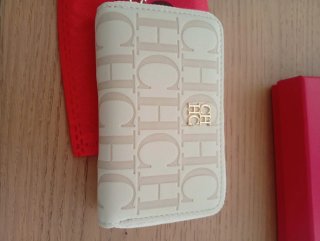 Cartera Carolina Herrera Roja