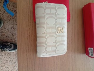 Cartera Carolina Herrera Roja