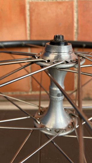 Ruedas Ambrosio con bujes Campagnolo tubular
