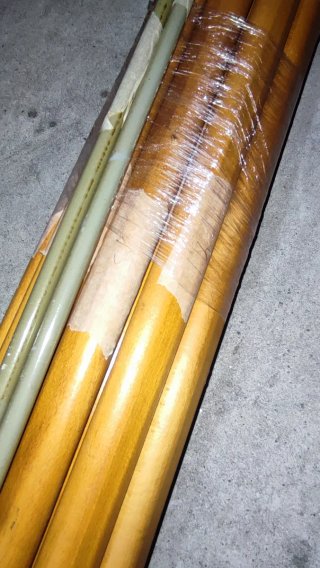 Espaldera de gimnasio de madera y metal