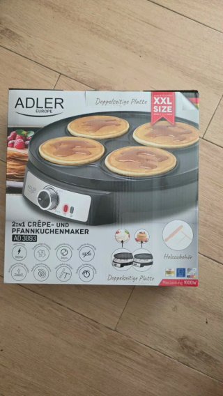 ADLER 2en1 Crepe y Panquequera AD3093