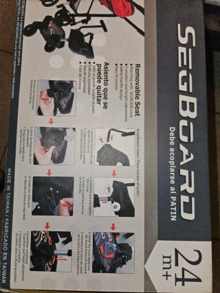 Patín Asiento acoplable carrito para hermano mayor