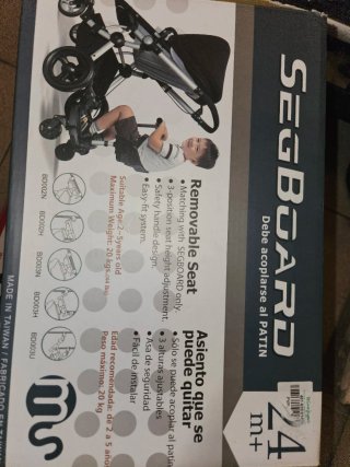 Patín Asiento acoplable carrito para hermano mayor