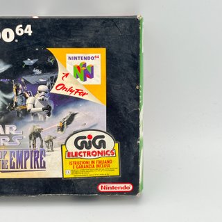 Star Wars Shadows Of The Empire N64 scatola + manu