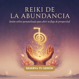 Sesión Reiki Abundancia | Online y Personalizada