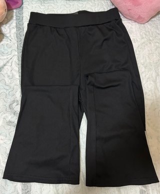 Mallas acampanadas negras