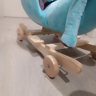 Balancín / correpasillos bebé elefante azul NUEVO