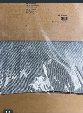 Funda Sofá Cama HOLMSUND 3 Plazas Gris