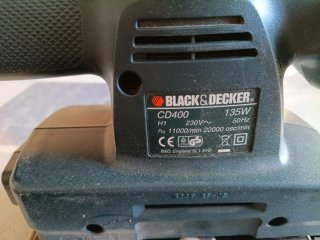 Lijadora Black & Decker 135W CD400
