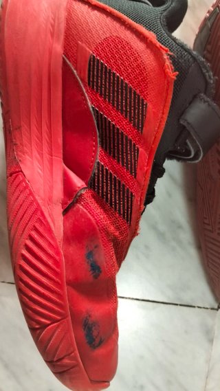 Zapatillas Adidas Running Rojas Talla 36.5