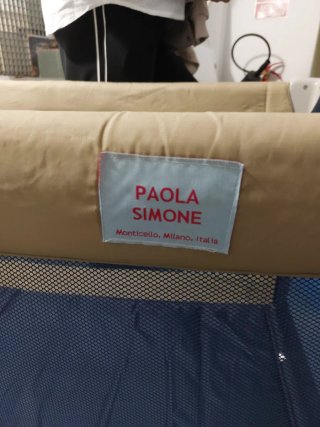 Cuna de viaje con colchón