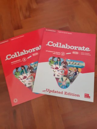 Libro  y workbook Collaborate 2 ESO Cambridge