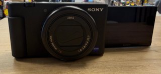 Cámara compacta Sony Negra