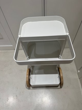 Carrito auxiliar ikea para material entrenamiento
