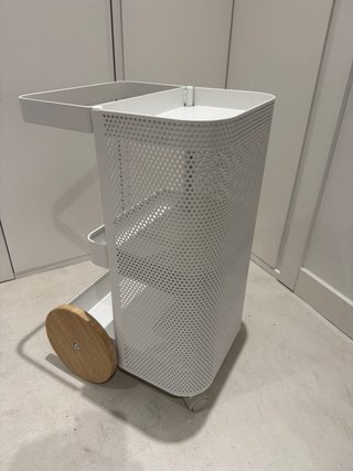 Carrito auxiliar ikea para material entrenamiento