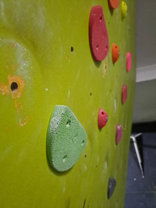 Presas de escalada para entrenamiento