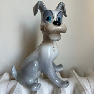 Figura cerámica vintage Perro Golfo