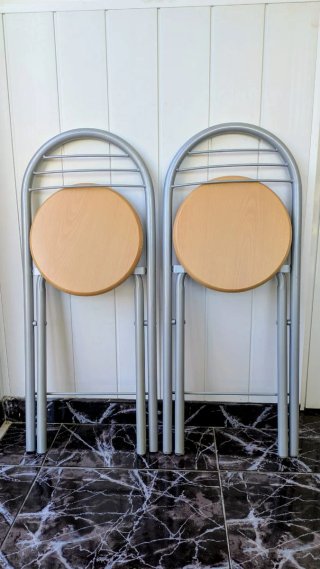 Mesa Cocina Auxiliar + 2 Taburetes