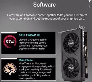 ASUS Dual RTX 5050 8GB GDDR6 OC Tarjeta Gráfica