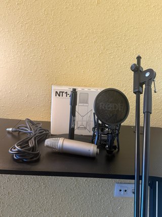 Rode NT1-A, Scarlett Focusrite Solo. Pack completo