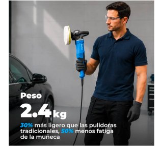 Pulidora Dong Cheng Azul y Negra