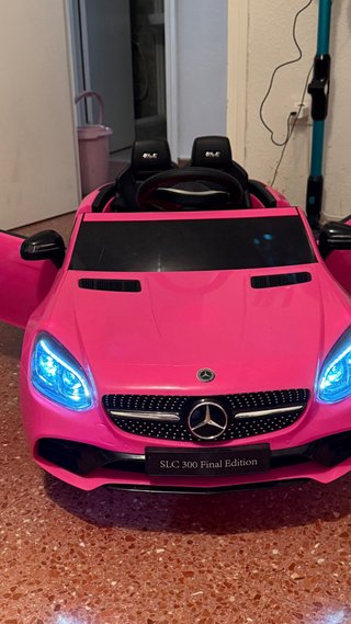 Coche Eléctrico Infantil Rosa  Solo se ha usado 4,