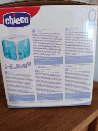 Humidificador Chicco Humi3 Frío en su caja origina