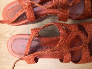 Sandalias de cuña multicolor Pons Quintana