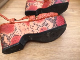 Sandalias de cuña multicolor Pons Quintana