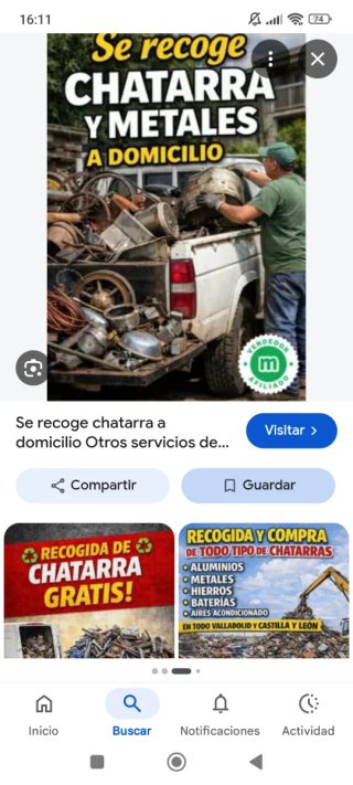 Se recoge a domicilio