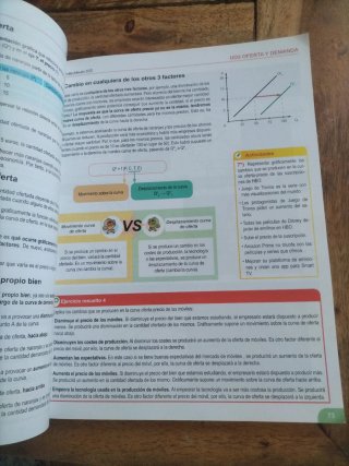 Libro texto Economía 1 bachillerato