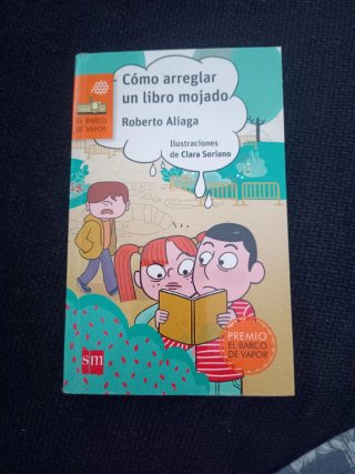 Cómo arreglar un libro mojado