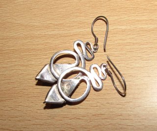 Pendientes Bali plata 925 dragón Basuki Indonesia