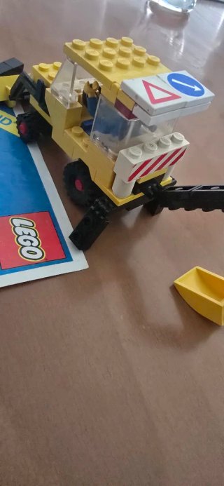 Lego 6686 Excavadora 1987
