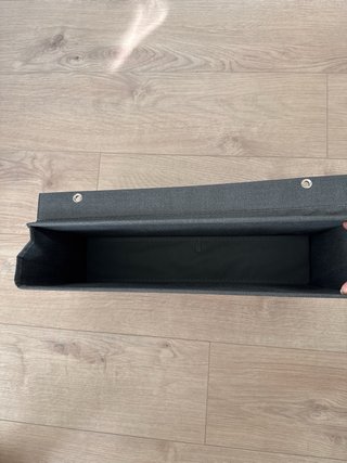 Escritorio esquinero con 4 cajones de tela, 140x48