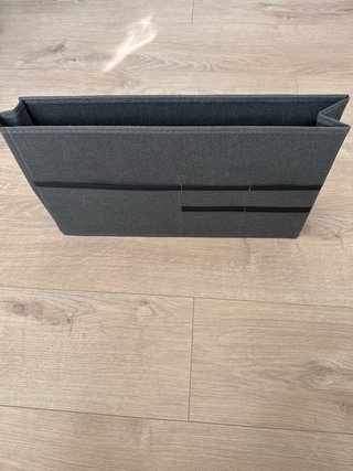 Escritorio esquinero con 4 cajones de tela, 140x48