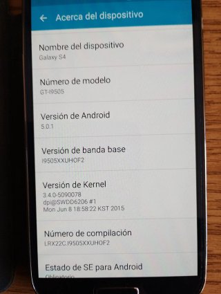 Smartphone samsung