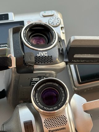 Lote camaras Sony Cybershot JVC Olympus Fujifilm
