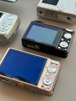 Lote camaras Sony Cybershot JVC Olympus Fujifilm