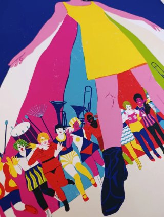 Cartel "La Mercè 2018" Sonia Pulido