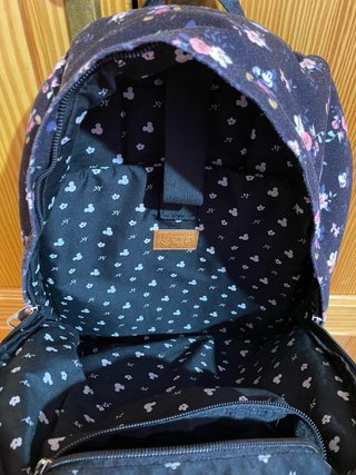 Mochila Disney flores y Mickey