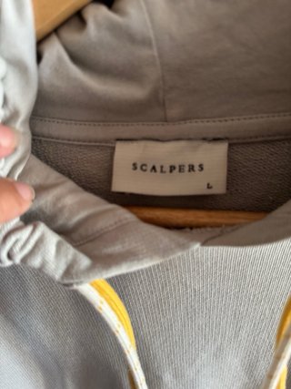 Sudadera Scalpers Beige Talla L