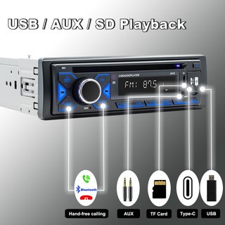 Nueva Radio Coche 1 DIN Bluetooth CD/DVD